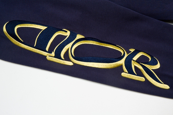 ブランドパーカー素材ディテール